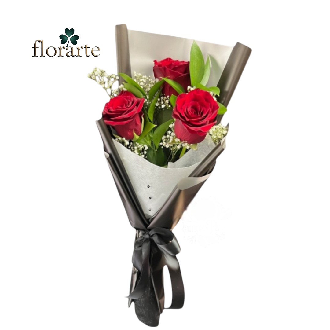 240 Ramo 3 Rosas - Imagen 1