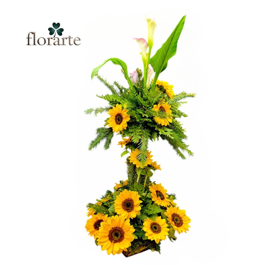 g (6) Arreglo 20 Girasoles - Imagen 1