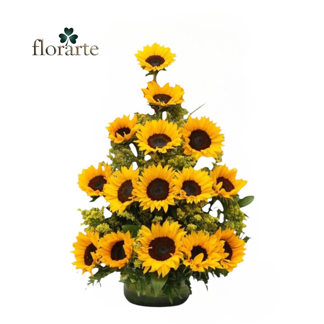 g7 (33) Arreglo 15 Girasoles - Imagen 1