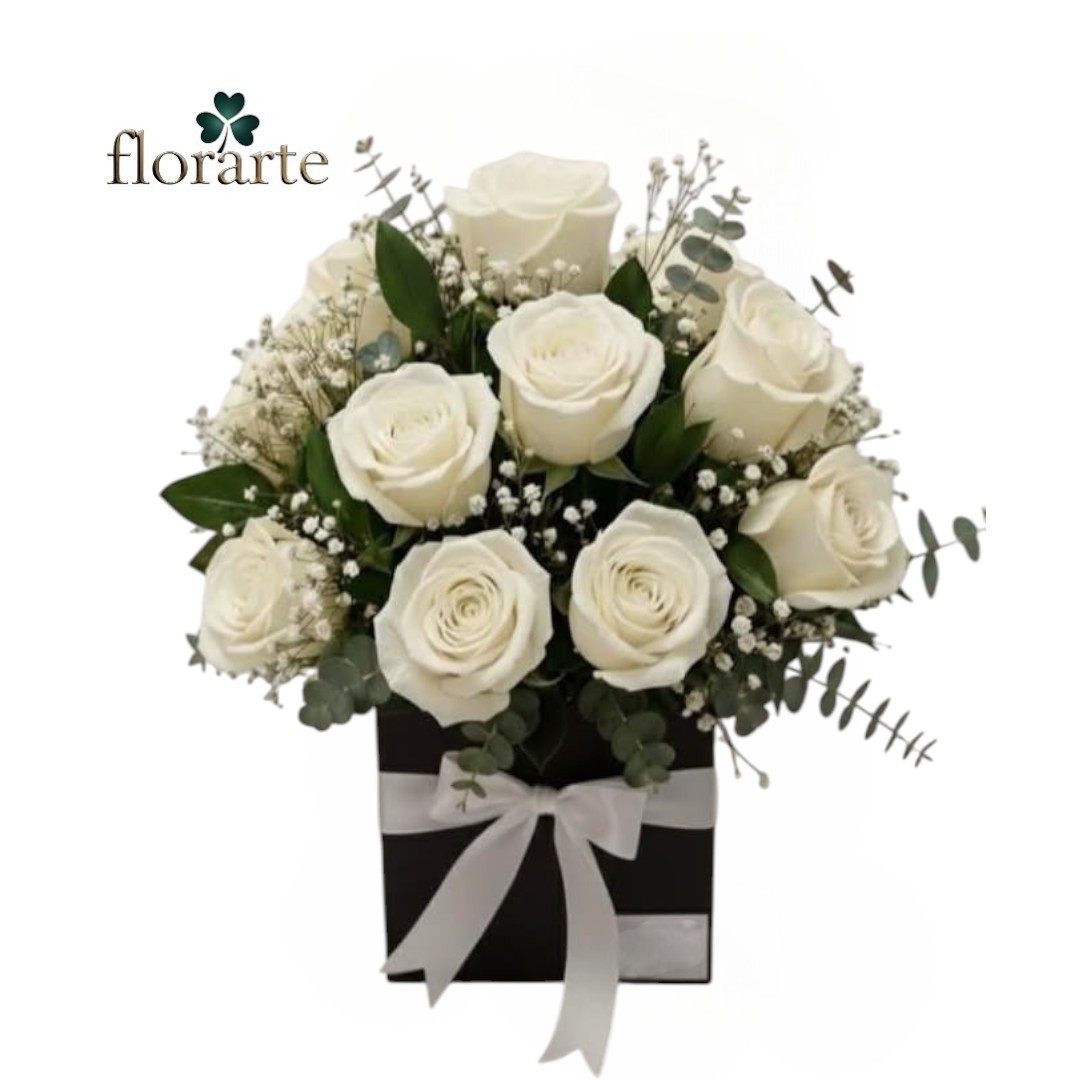 g7 (65) Box 18 Rosas Blancas - Imagen 1